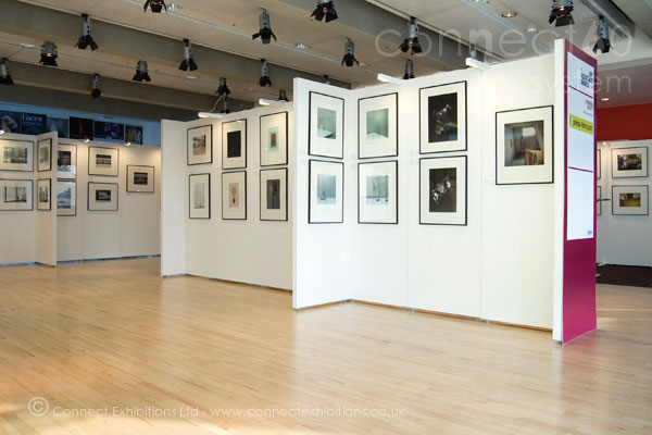 White Wall System for a Photography Exhibition in London  - UK.